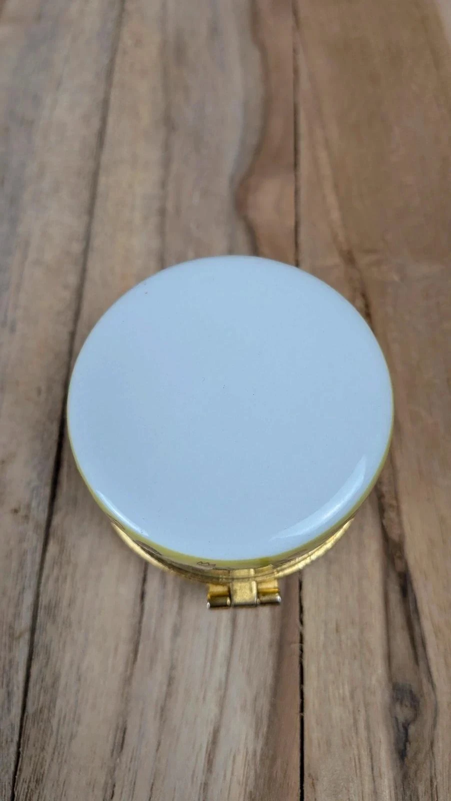 Petite boîte en porcelaine décor papillons 🦋 écrin vintage – photo 4
